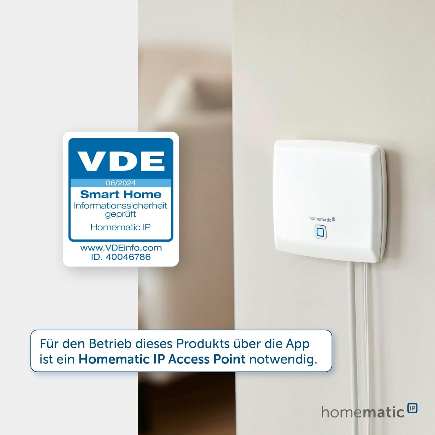 🔥 Angebote & Aktionen – Homematic IP Smart Home Radiator Thermostat – Basic, Digital, for Heater, Control via App, Alexa, Google Assistant, Easy Installation, Energy Savings, 153412A3 – Bild 4