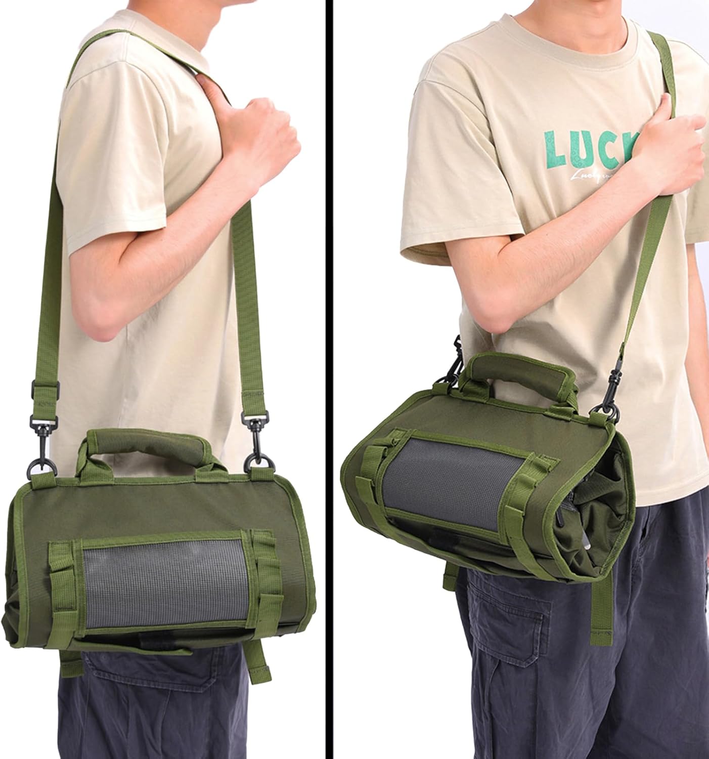 ⚡ Elektro & Technik – Kompakter Nylon Werkzeugkoffer Wasserabweisendes Design Mit Verstärktem Riemen Für Profis Tragbare Elektriker Werkzeugtasche Mit Verstellbarem Gürtel – Bild 6