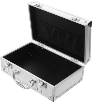 🚗 KFZ & Werkstatt – Gatuida Portable Aluminium Tool Box, Robust Multifunctional Organiser with Compartments for Car, Home Maintenance, Easy Storage and Transport, Essential Tools