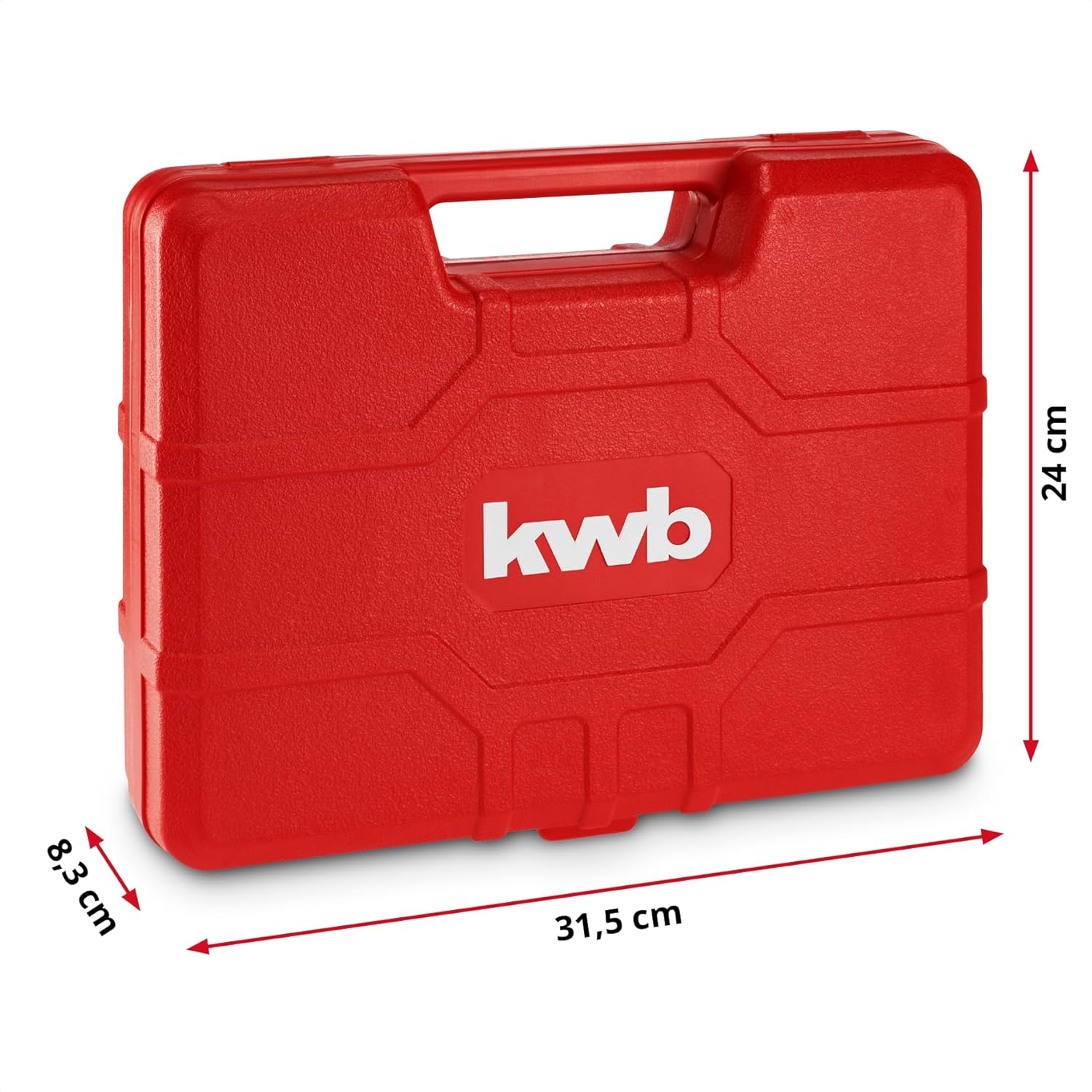 🔥 Angebote & Aktionen – kwb Tool Box 35 Pieces Tool Set Tool Box (Household Basic Equipment with Screwdrivers, Bits, Combination Pliers, Tape Measure, Hammer, Scissors, Spirit Level, Snap Off Blade Knife, etc.) – Bild 12