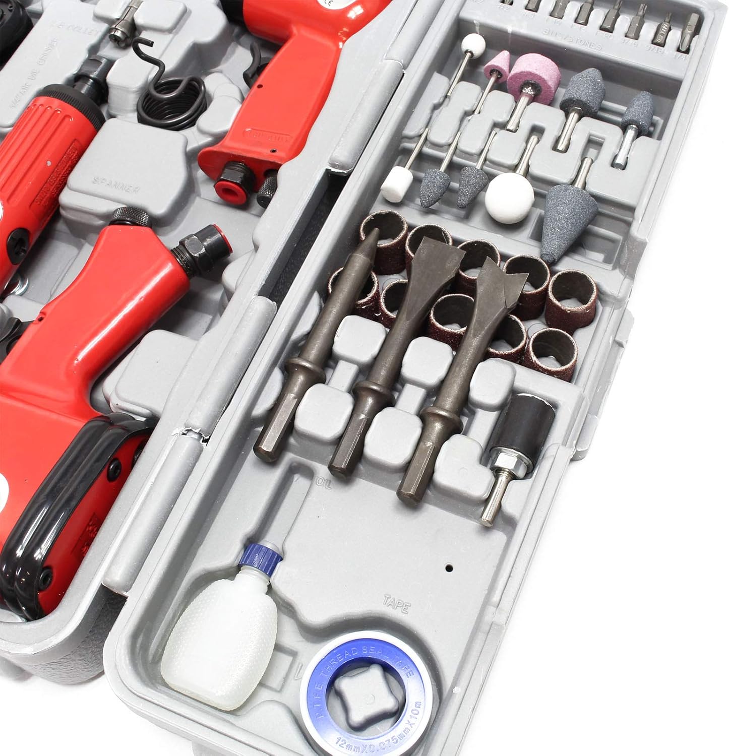 🚗 KFZ & Werkstatt – 71-Piece Pneumatic Tool Set including Impact Driver and Many Accessories – Bild 4