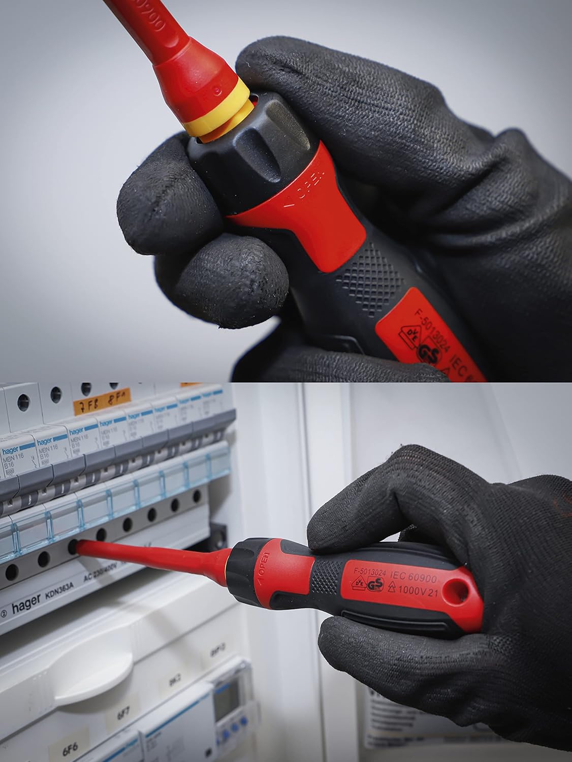 ⚡ Elektro & Technik – BGS 35814 VDE-Schraubendreher-Set mit Wechselklingen, 13-teilig – Bild 5