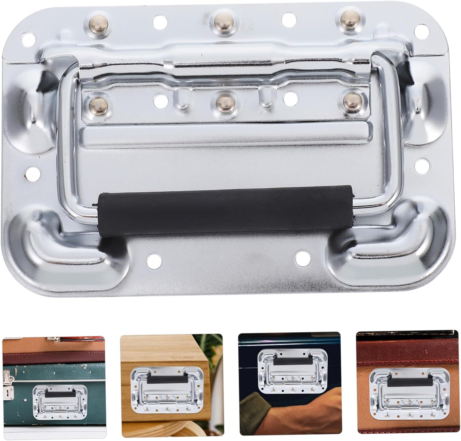⚒️ Bau & Montage – Federklappgriff Federstahl Klappbar Liftgriff für Aviation Case und Schrank Robustes Material Einfache Montage Vielseitiger Tragegriff für Werkzeugkoffer und Industrieboxen – Bild 9