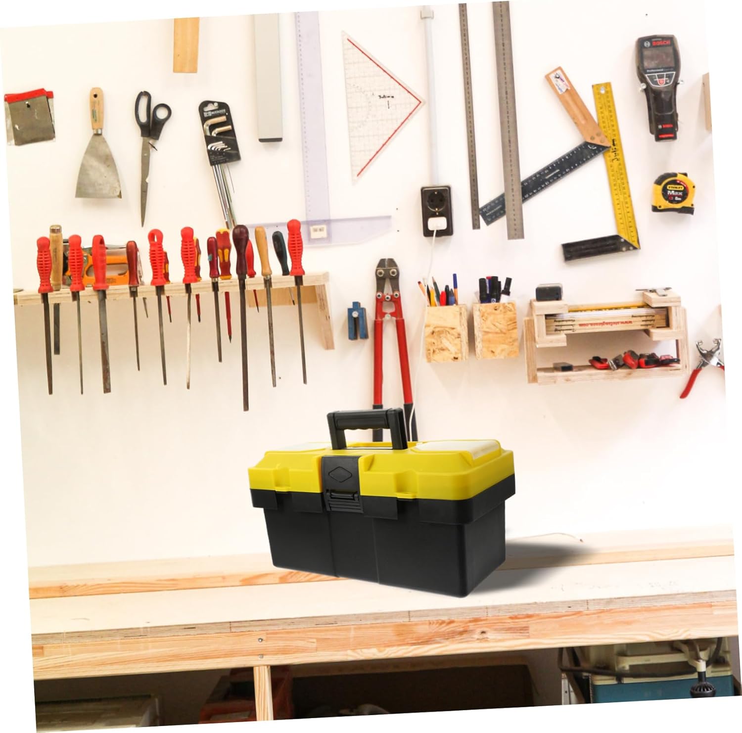 🚗 KFZ & Werkstatt – VILLCASE Box Portable Tool Box Screwdriver Tool Case Mechanic Car Tools Small Tool Box Hardware Organiser Car Mechanical Tools PP – Bild 5