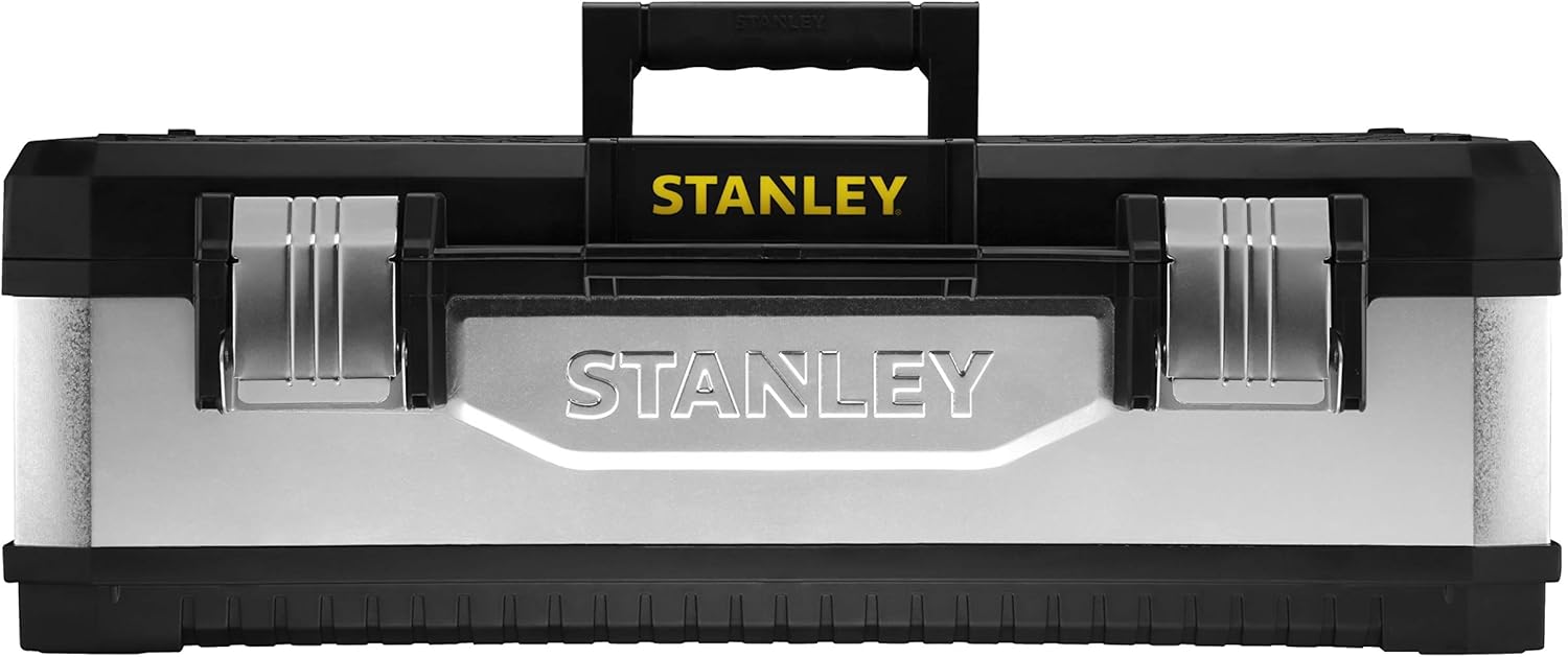 ⚒️ Bau & Montage – Stanley 195620 Werkzeugkasten aus verzinktem Metall, 26 Zoll – Bild 4