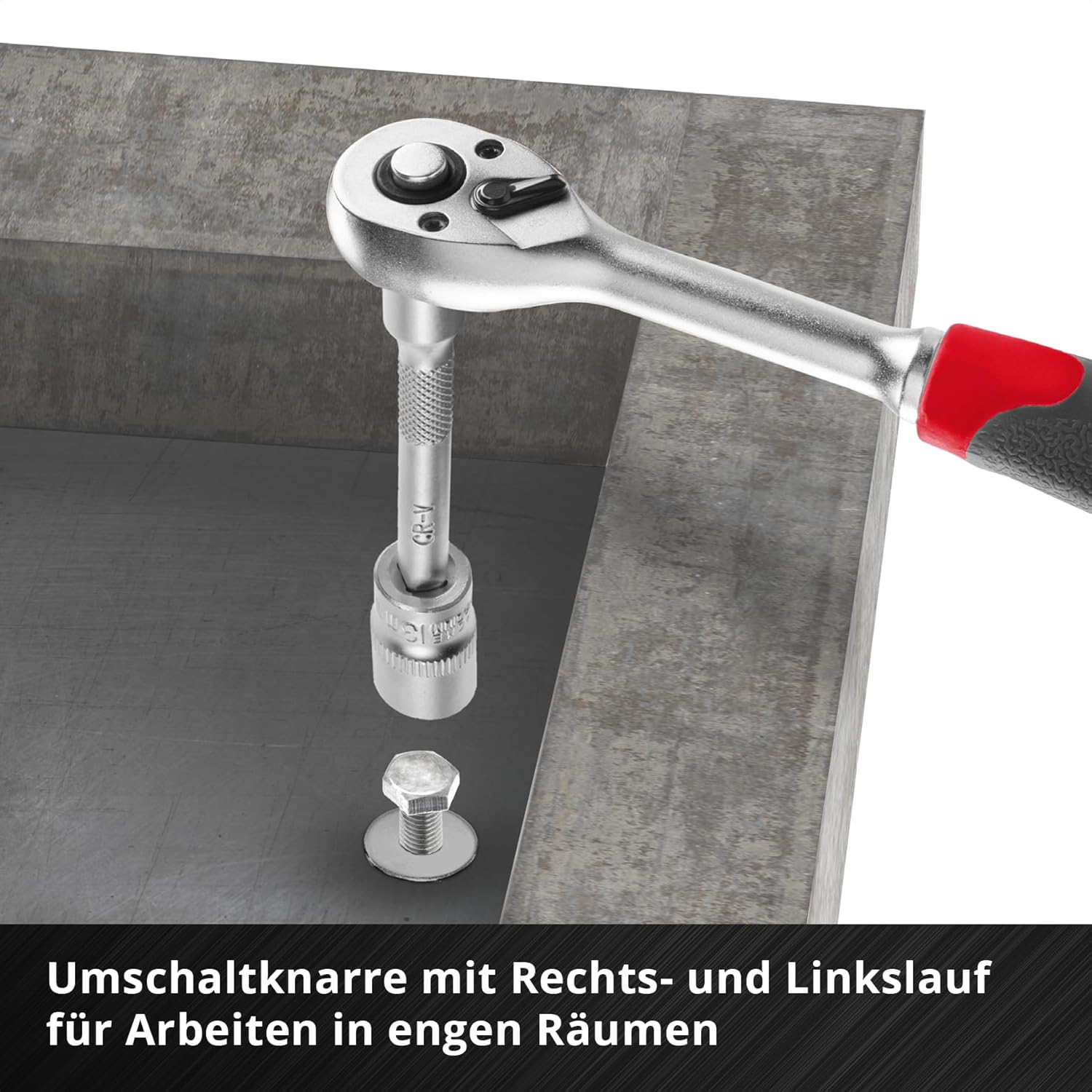 ⚡ Elektro & Technik – Original Einhell E-CASE 80-tlg. Werkzeugkoffer (Werkzeug-Set im robusten, stapelbaren Kunststoffkoffer als ideale Grundausstattung für den Haushalt, die Werkstatt oder unterwegs) – Bild 11
