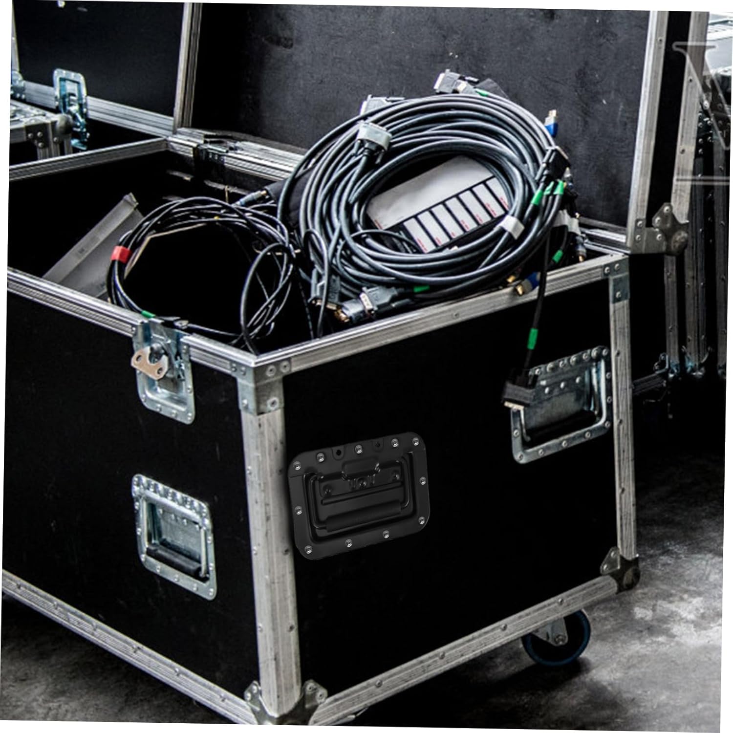 ⚒️ Bau & Montage – ULTECHNOVO versenkter Eisengriff mit Federmechanismus, Tragegriff für Flightcase, Werkzeugkästen und Schränke, stilvolles Design für vielseitige Anwendungen und einfache Installation – Bild 5