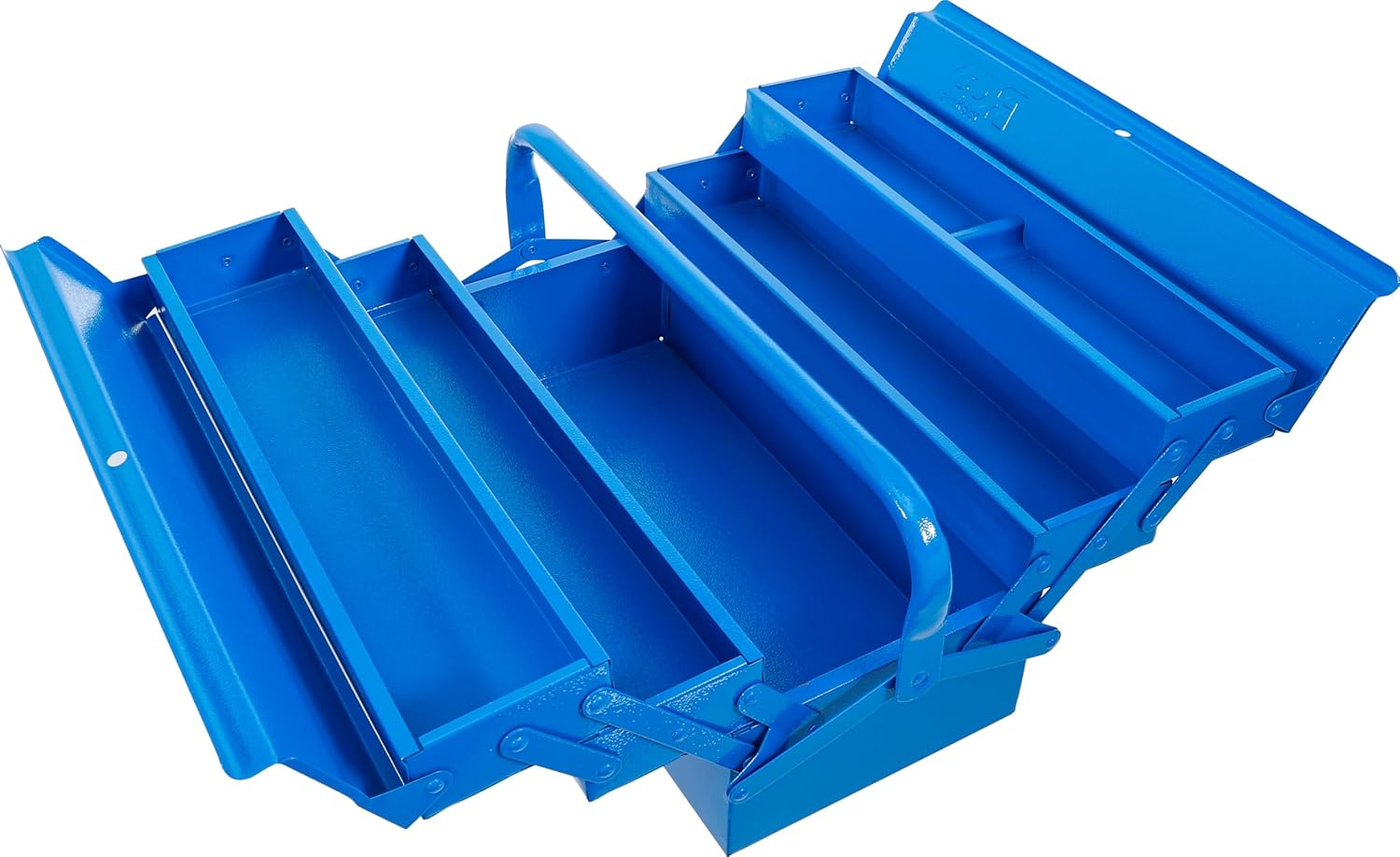 ⚒️ Bau & Montage – BGS 33000 | Metall-Werkzeugkasten | Leer | 420 x 200 x 200 mm | 5 Fächer | Stahlblech – Bild 2