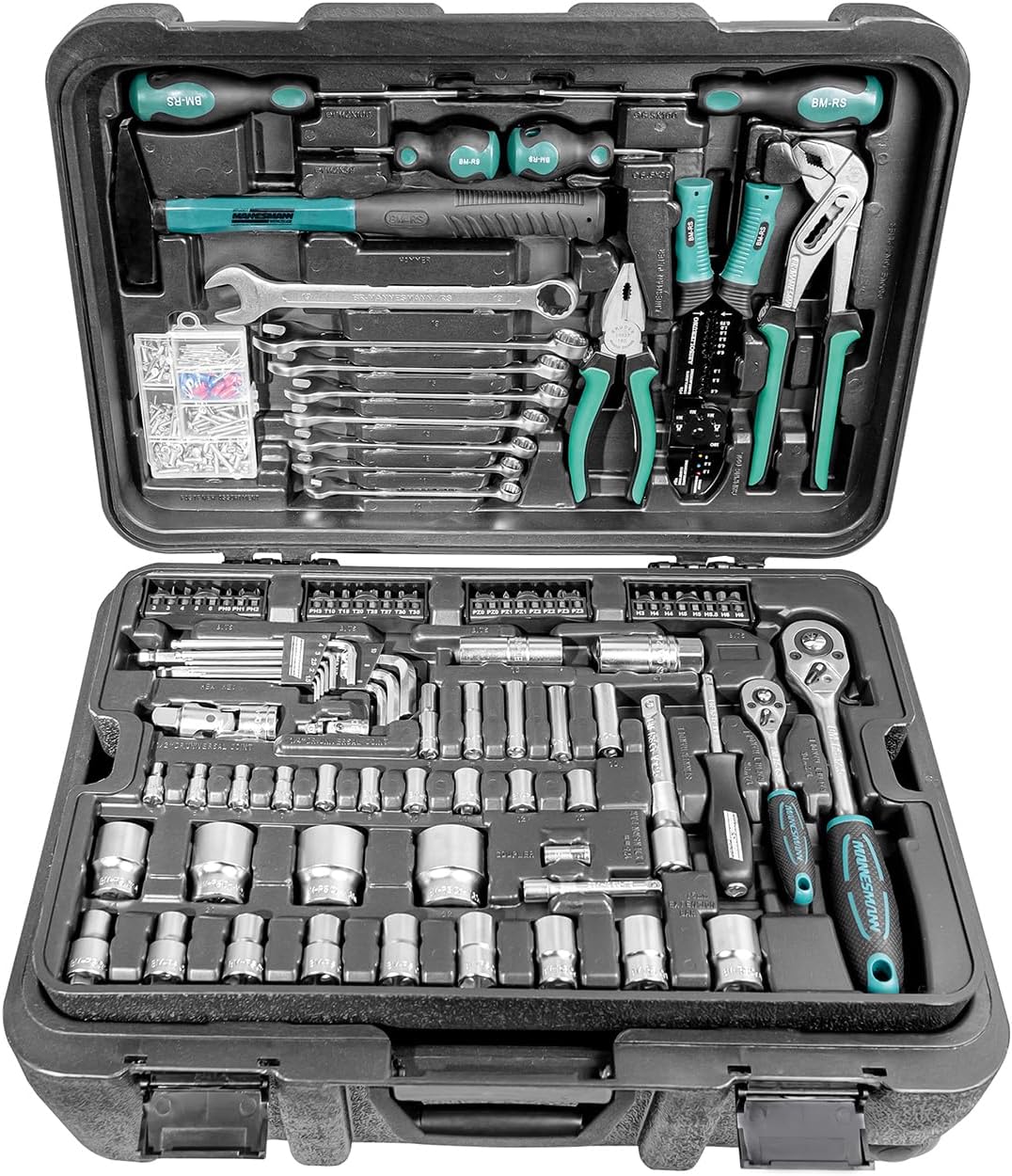 🚗 KFZ & Werkstatt – Brüder Mannesmann Mannesmann M29070 Mobile Tool Box (122 Pieces) – Bild 2