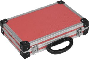 🔥 Angebote & Aktionen – anndora Tool Box Small Aluminium Frame Case 32.5 x 24 x 8.5 cm Red