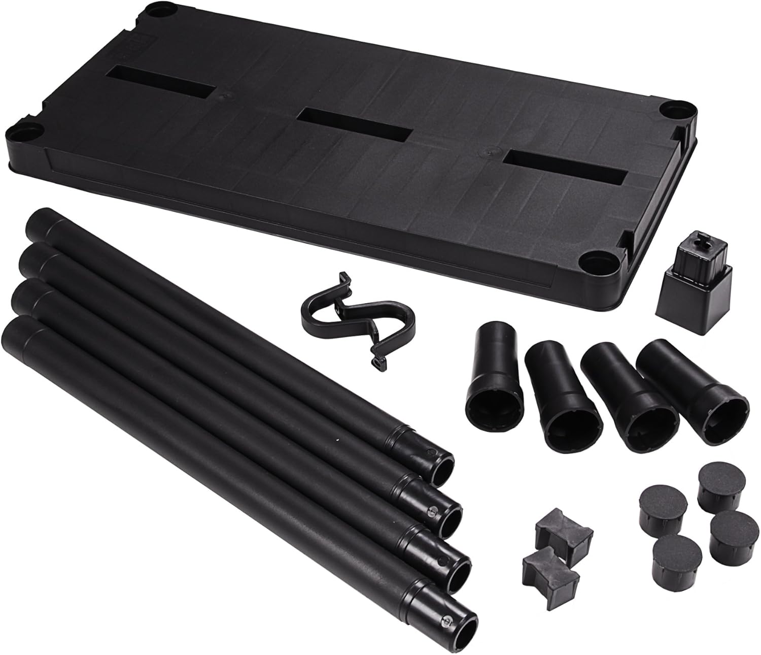 ⚒️ Bau & Montage – Ondis24 Regal, 60 x 30 x 138 (H) cm, 12 Zoll Steckregal, Kunststoff, Anthrazit, maximale Belastung 100 kg – Doppelpack – Bild 11