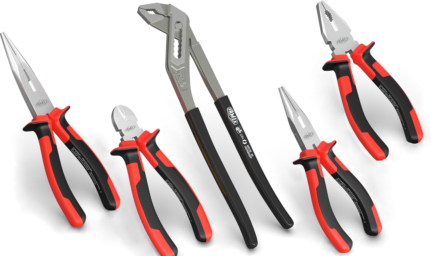 🔥 Angebote & Aktionen – FAMEX 449-93 Tool Box in Aluminium Case, Universal Tool Set, Filled Tool Set, 56 Insert Compartments for Pliers, Screwdrivers, Combination Spanner and much more – Bild 5