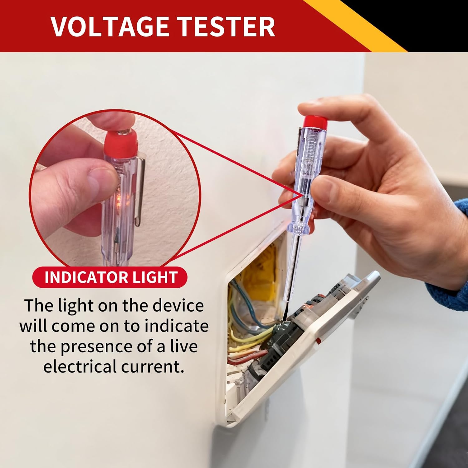 ⚡ Elektro & Technik – XOOL 8-teiliges 1000-V-VDE-isoliertes Elektriker-Schraubendreher-Set, magnetische Spitzen, ergonomische rutschfeste Griffe, Chrom-Vanadium-Stahl, mittelgroß, präzise Schlitz- und Kreuzschlitzschraubendreher – Bild 6