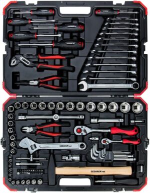 🔥 Angebote & Aktionen – Carolus by Gedore red socket set 1/4 "+ 1/2" 100-teilig