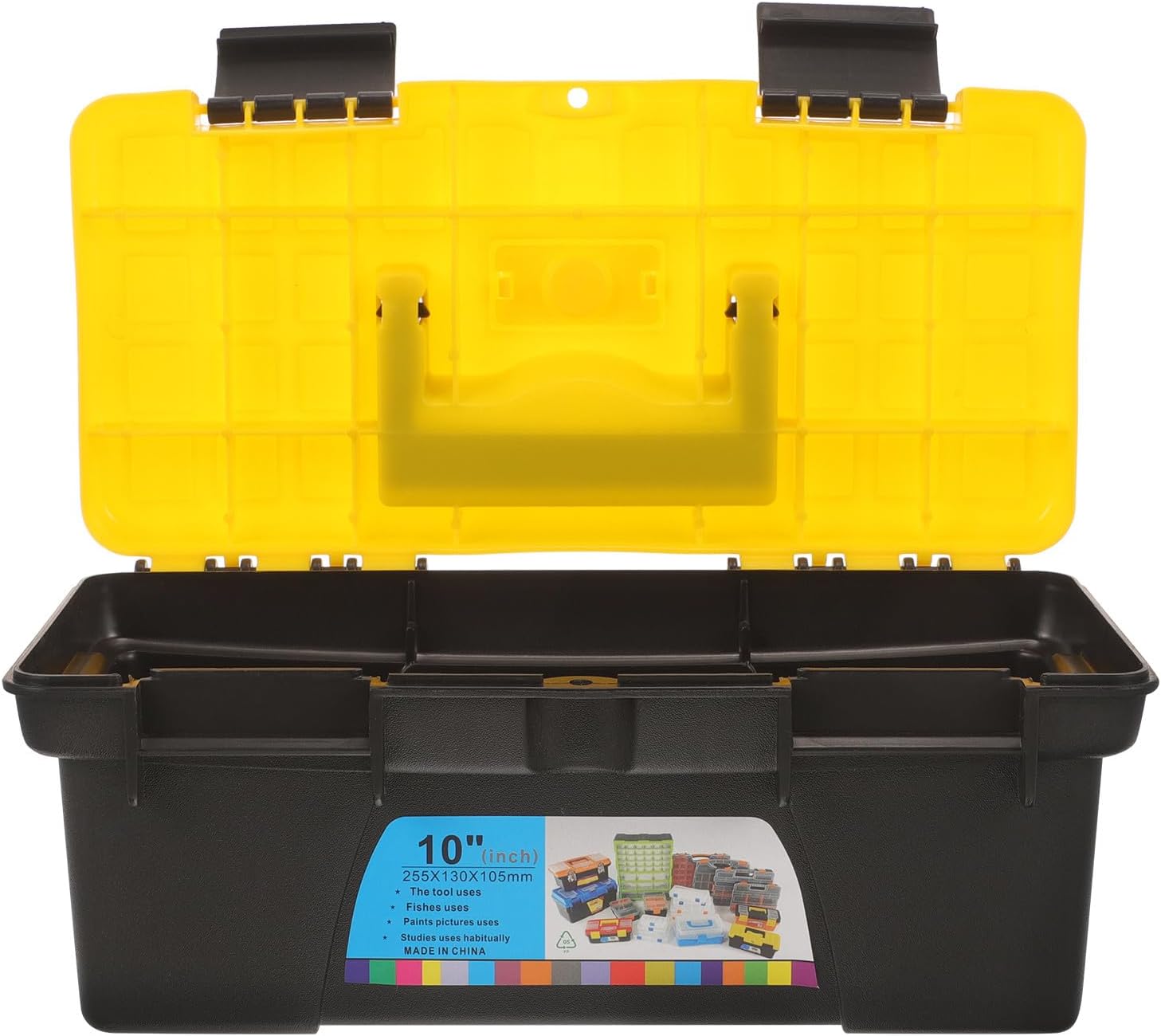 ⚡ Elektro & Technik – SAFIGLE Werkzeugkoffer Organizer 10 Zoll Hartschalenkoffer Kunststoff Tragbarer Werkzeugkasten Aufbewahrungsbox für Haushalt Auto Elektriker
