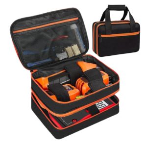 ⚡ Elektro & Technik – Elektrisches Testset, Werkzeugkoffer für elektrische Schaltungen, wasserdicht, doppellagig, für Elektriker, Wartungswerkzeug, Organizer für Batterien, Digitalmultimeter, Kabelauslass