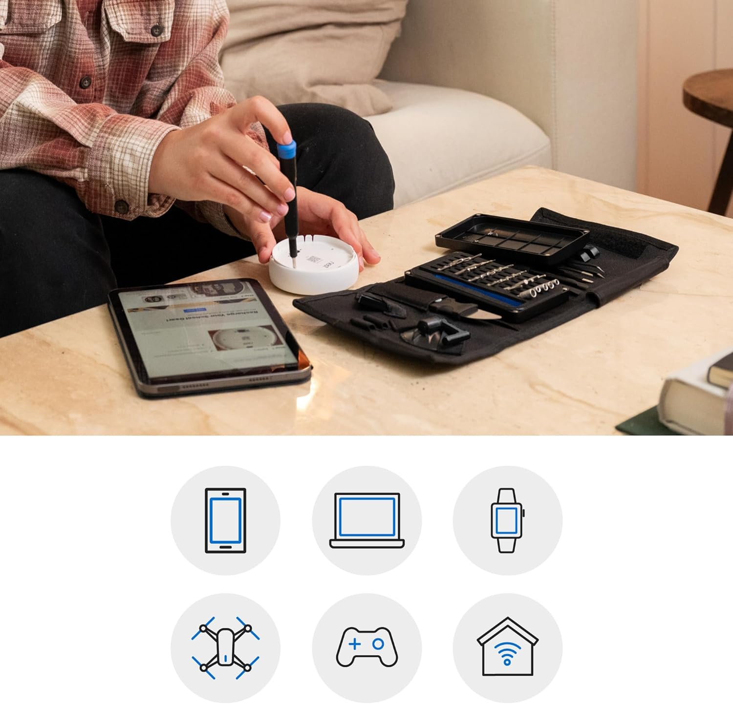 ⚡ Elektro & Technik – iFixit Pro Tech Go Toolkit (Schwarz) – Bild 4