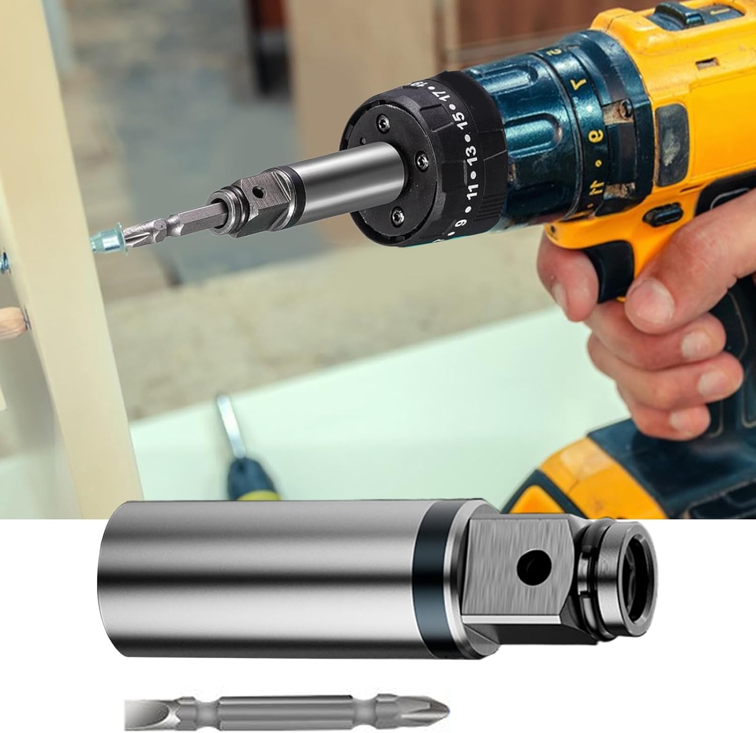 ⚒️ Bau & Montage – Elektrischer Schraubendreher - Elektrischer Innensechskantschlüssel - Werkzeuge Elektrowerkzeuge für Elektronik Mechaniker Haushalt Heimwerker Montage Reparatur – Bild 3