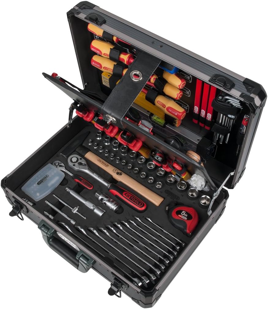 ⚡ Elektro & Technik – 'KS Tools 911.0628 1/4 & quot; und 1/2 Elektriker-Werkzeugkasten – 128 Teile – Bild 10