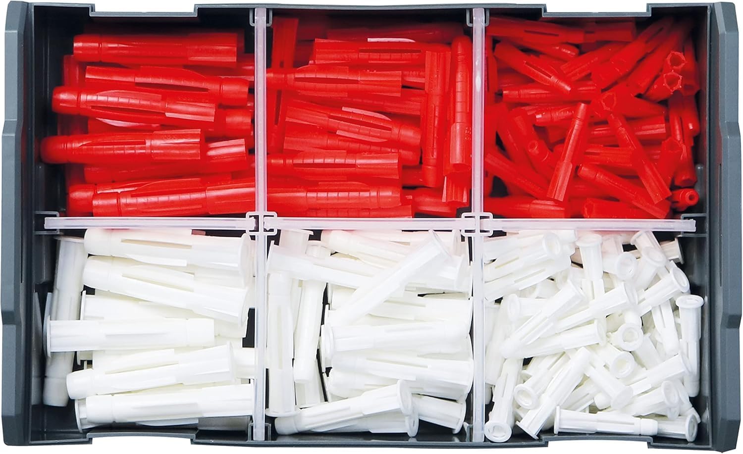 🔥 Angebote & Aktionen – TOX L-BOXX Mini Allround Tri + Trika Dowel Assortment, 200 Pieces, Adjustable, Stackable M, with All-Purpose Dowel Tri + Trika in Various Sizes for Fixings in Almost All Building Materials, 094900301 – Bild 2