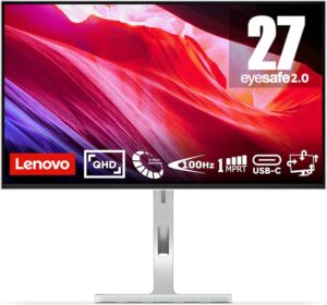 ⚒️ Bau & Montage – Lenovo L27h-4A | 27-Zoll-QHD-Monitor | 2560x1440 | 100Hz | 350 Nits | 1 ms Reaktionszeit | USB-C-Dockingstation | HDMI | DisplayPort | IPS-Panel | Integrierter Lautsprecher | Grau