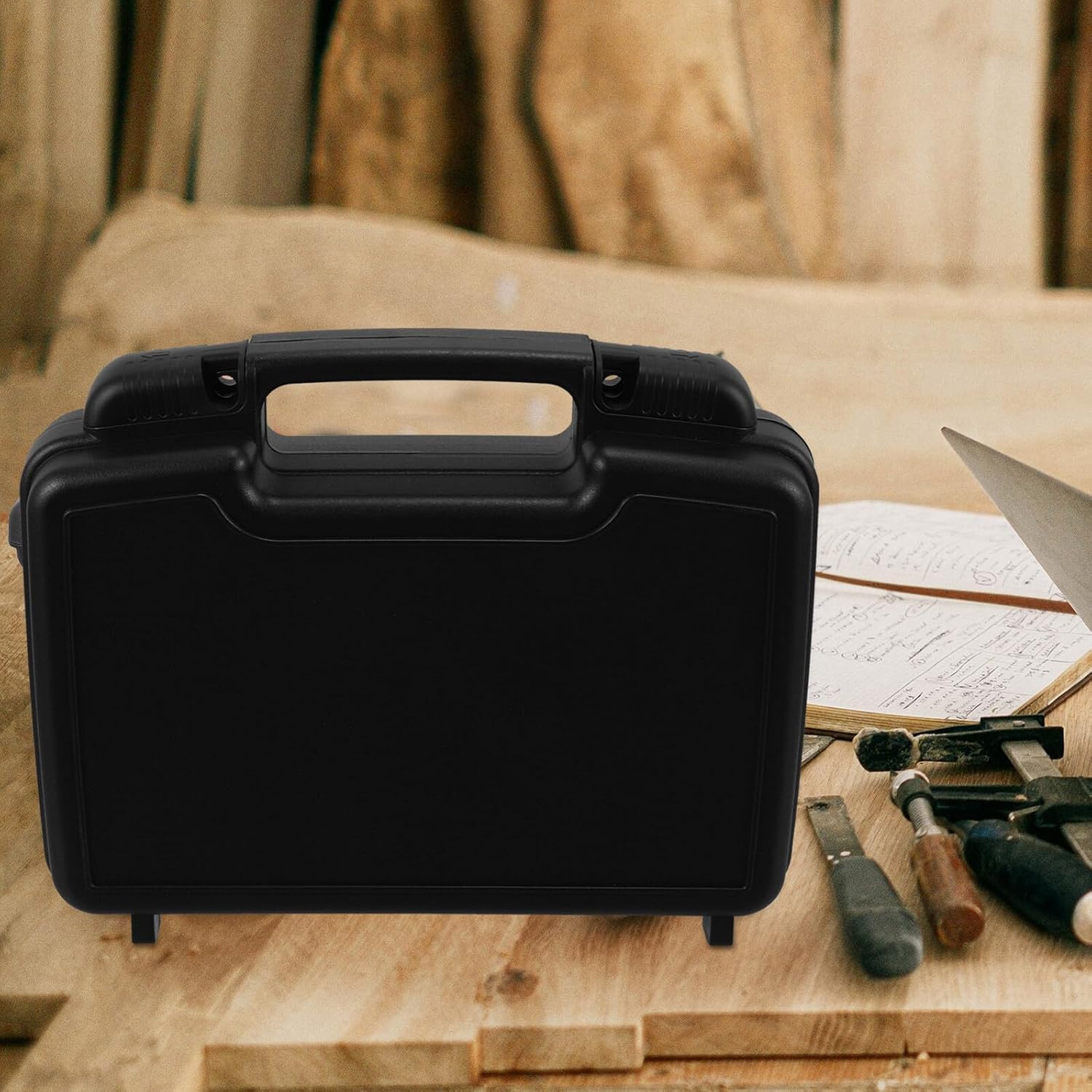 ⚡ Elektro & Technik – Multifunktions-Werkzeugkoffer mit ergonomischem Griff, robuste Aufbewahrungsbox und verstärkte Ecken als Elektriker-Gerätekoffer für Reisen und professionelle Anwendungen – Bild 6