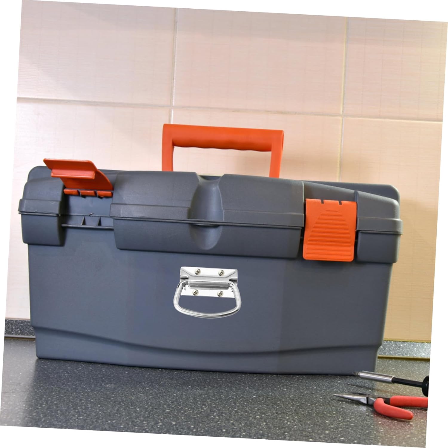 ⚒️ Bau & Montage – TEHAUX 2 Stück Teiliges Stabiler Edelstahlgriff Langlebiger Koffergriff und Flight Case Handle Rostfrei Einfache Montage Geeignet für Werkzeugkoffer und Industrieboxen – Bild 6
