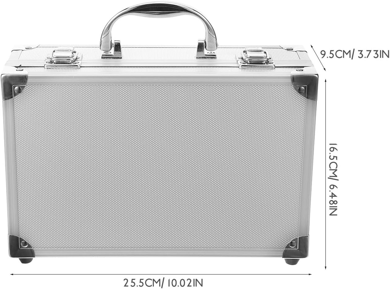 🚗 KFZ & Werkstatt – Gatuida Portable Aluminium Tool Box, Robust Multifunctional Organiser with Compartments for Car, Home Maintenance, Easy Storage and Transport, Essential Tools – Bild 3
