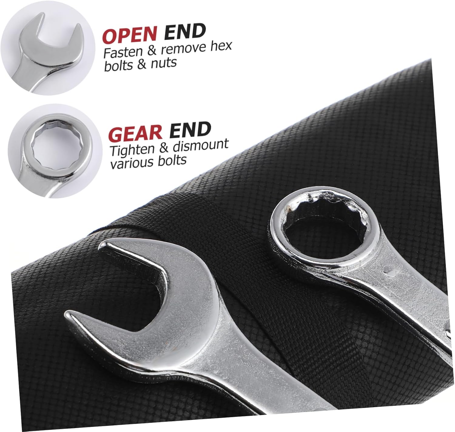 🚗 KFZ & Werkstatt – DOITOOL 14 Piece Ratchet Box Joint Ratchet Wrench Brake Piston Reset Tool Ratchet Tools Ratchet Tools Ratchet Brake Line Wrench Ratchet Tool Ring Ratchet Wrench – Bild 9
