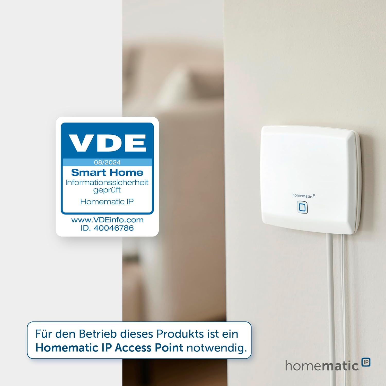🔥 Angebote & Aktionen – Homematic IP Smart Home Radiator Thermostat, Evo, Digital Heater Thermostat, Control via App, Alexa and Google Assistant, Easy Installation, Energy Saving, 155105A0. – Bild 4