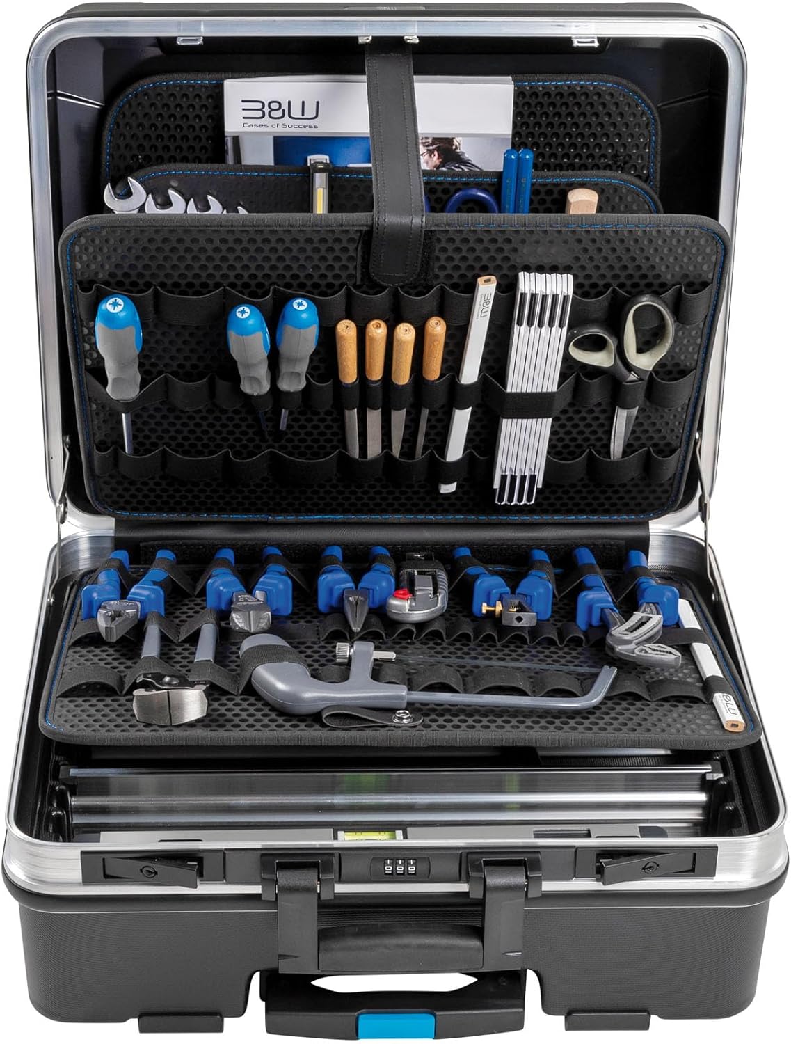 ⚒️ Bau & Montage – B&W Tool.case ABS.360.LT Go Loops Werkzeugkasten 120.04/L (Werkzeuge nicht im Lieferumfang enthalten) – Bild 4