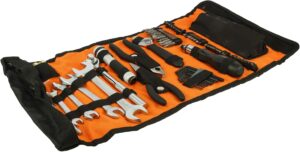 🚗 KFZ & Werkstatt – Black+Decker roll-up tool case (with car tool accessories, torch, screwdriver blades, bits, hand tools), A7144