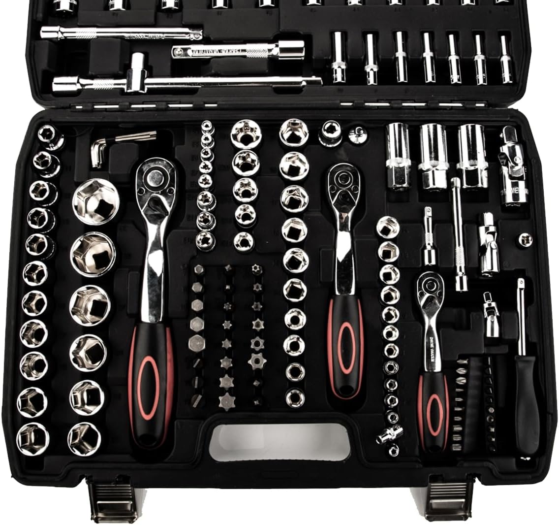 🚗 KFZ & Werkstatt – LST 172-piece socket spanner set, tool box, ratchet box – Bild 3