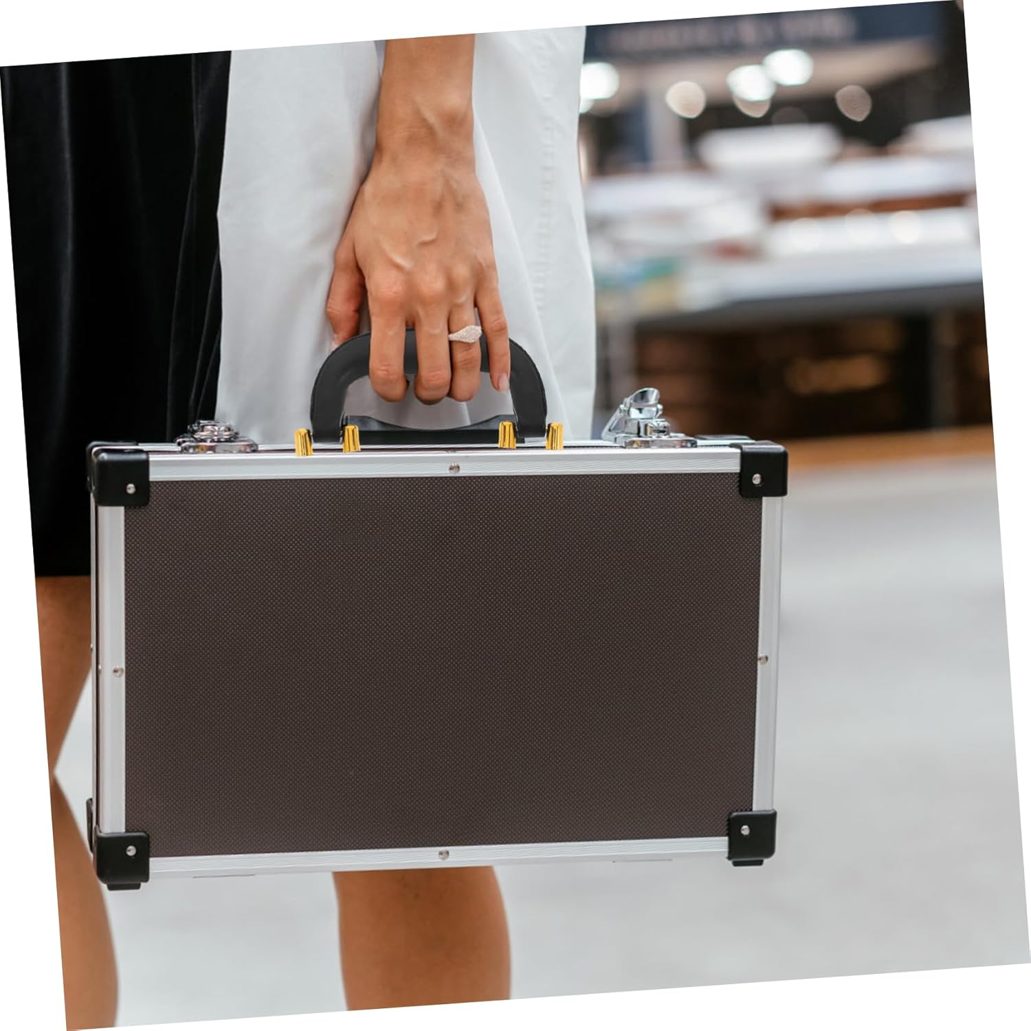 ⚒️ Bau & Montage – MAGICLULU 2 Stück Ersatz-PU-Leder für Koffer, Werkzeugkasten, ergonomischer Koffergriff für Heimwerker-Reparaturen, vielseitige Anwendungen – Bild 4