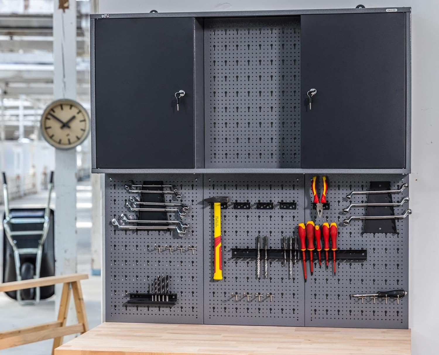 ⚒️ Bau & Montage – Ondis24 Werkstatt, Wandschrank, Werkzeugschrank – Bild 5