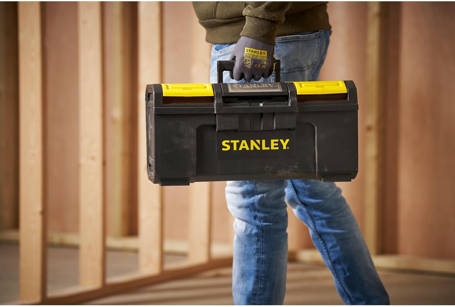 ⚒️ Bau & Montage – Stanley 179217 19-Zoll-One-Touch-Werkzeugkasten zum Selbermachen – Bild 7