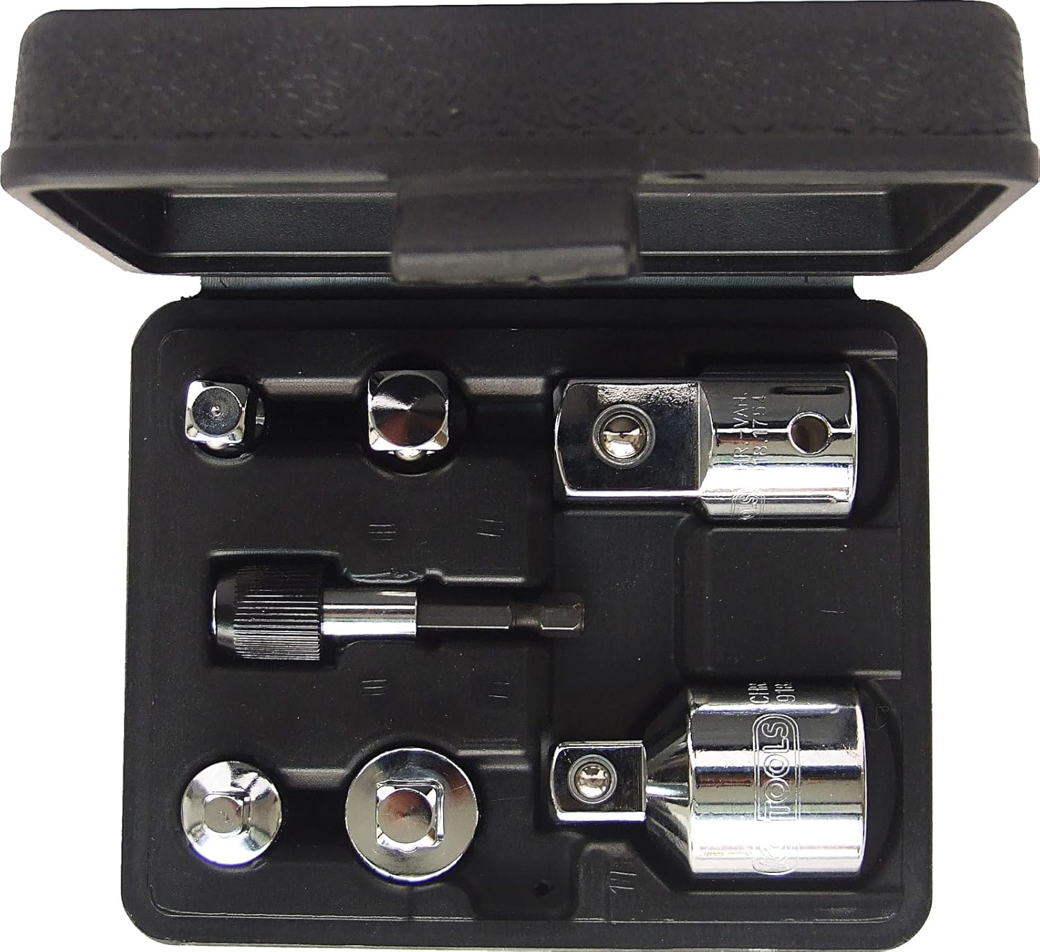 🚗 KFZ & Werkstatt – KS Tools 918.0707 1/4"+3/8"+1/2"+3/4" CHROMEplus Adaptor and reducing adaptor set, 7 pcs – Bild 3
