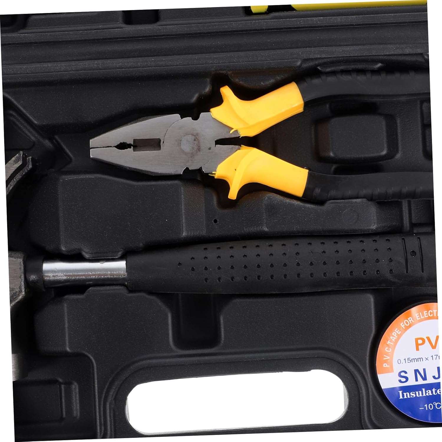 🚗 KFZ & Werkstatt – Vaguelly 1 Set Compact Tool Box Parts for DIY Enthusiasts Versatile Hammer Screwdriver Pliers and Tape Measure for Repairs at Home and on the Go – Bild 7