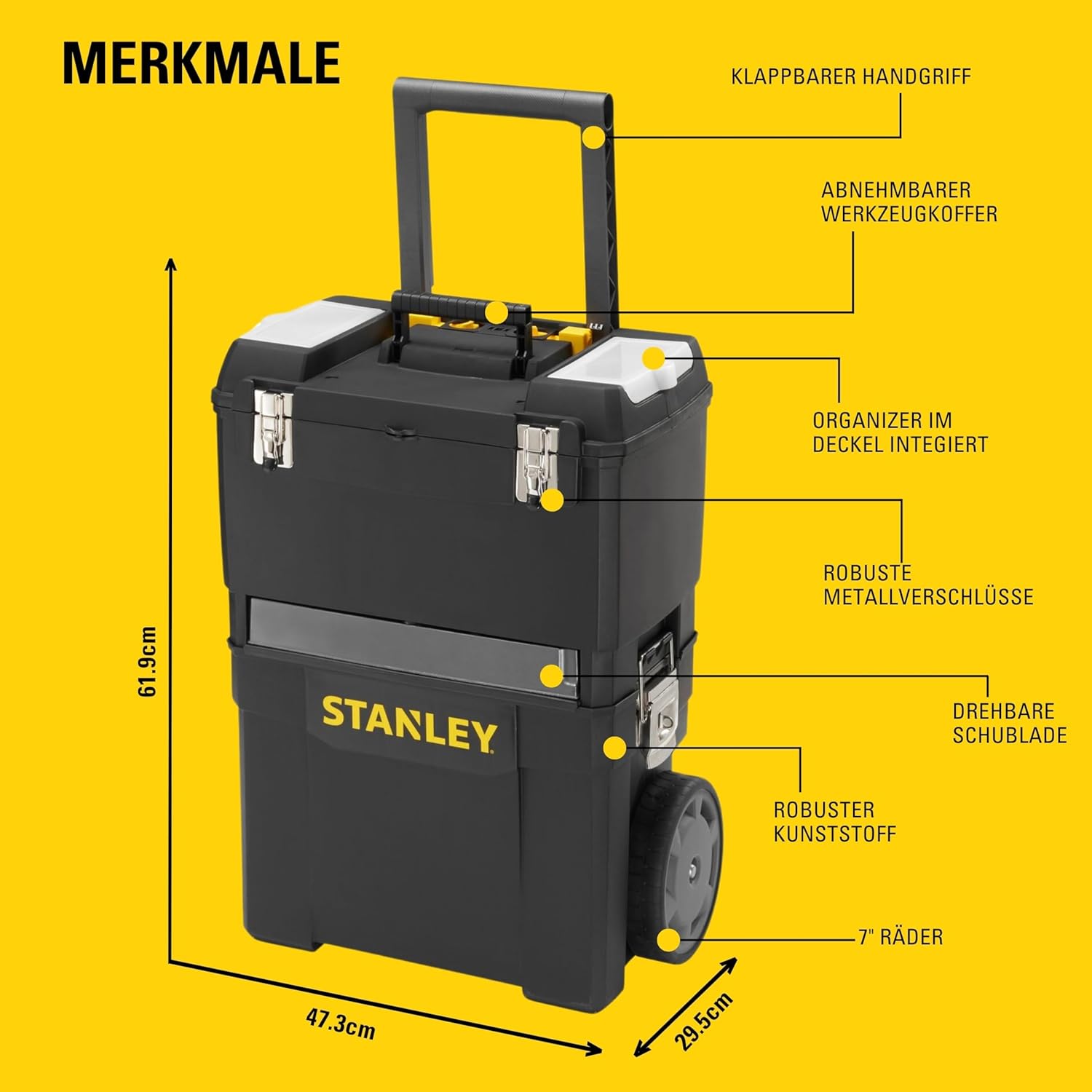 ⚡ Elektro & Technik – Stanley 193968 Mobiles Arbeitszentrum – Bild 9