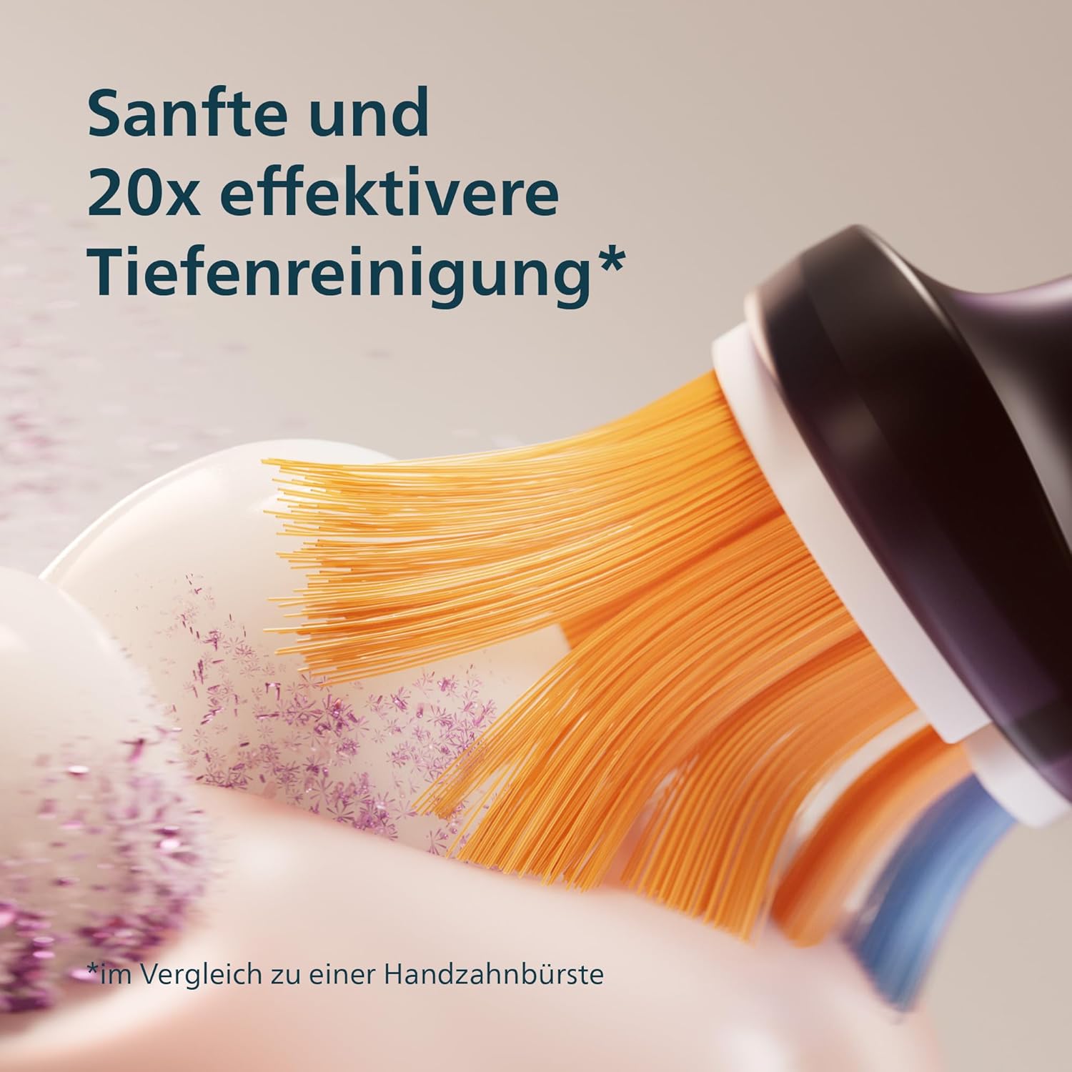 🔥 Angebote & Aktionen – Philips Sonicare Prestige 9900 Our Most Advanced Electric Toothbrush HX9992/12 with SenseIQ All-in-One Brush Head Artificial Intelligence in the Philips Sonicare App Colour: Midnight Blue – Bild 3