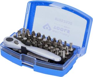 🚗 KFZ & Werkstatt – BRILLIANT TOOLS BT053532 Set with Bit Ratchet 32-Piece [Powered by KS Tools]