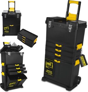 🔥 Angebote & Aktionen – Tool Trolley MK1 Module Tool Box Tool Box Trolley with Wheels (82 x 46 x 26 cm)