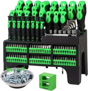 ⚡ Elektro & Technik – Schraubendreher-Set, professionelles Hochleistungs-Schraubendreher-Werkzeug-Set für Elektroinstallationen, Reparaturen, Ingenieure, Maschinenwartung, Hausreparaturen