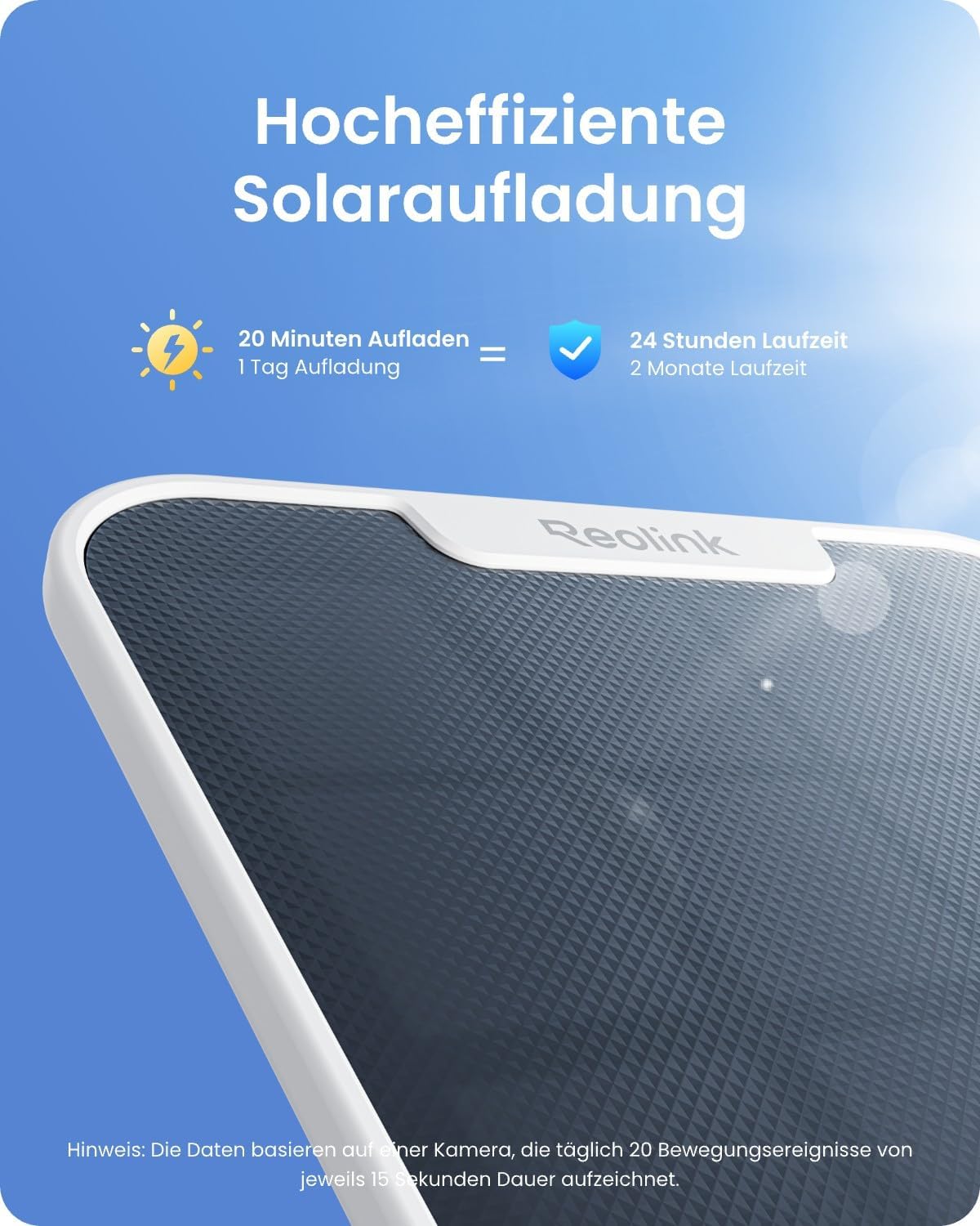 ⚡ Elektro & Technik – Reolink Argus PT Ultra Outdoor 4K Solar-Überwachungskamera + Solarpanel, 2,4 & 5 GHz WLAN, Autoverfolgung, Solar-WLAN-Kamera für den Außenbereich mit 8 MP UHD-Farbnachtsicht, KI-Erkennung, keine monatliche Gebühr – Bild 7