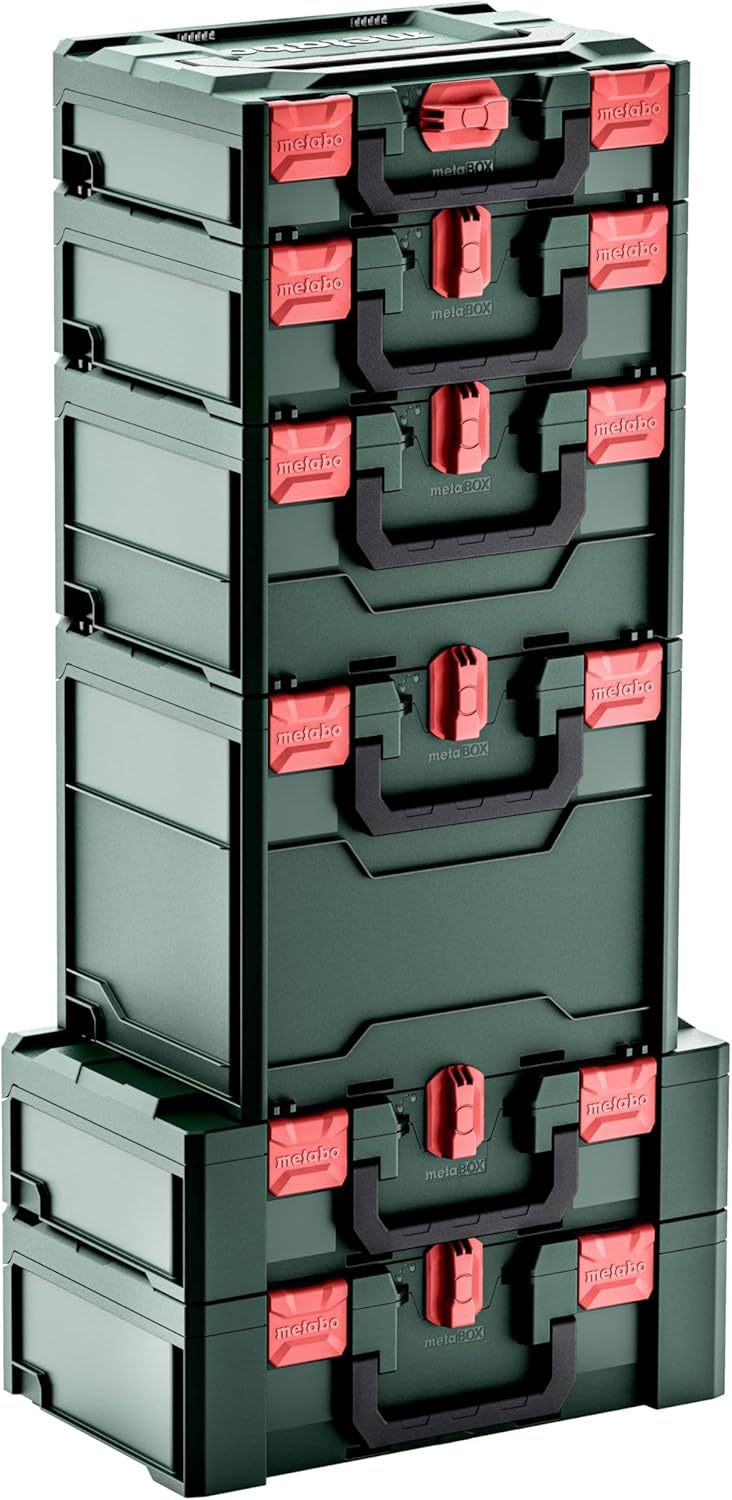 ⚒️ Bau & Montage – Metabo metaBOX 118 für BS/SB, 12V (626885000) Maße: 396 x 296 x 118 mm, Koffervolumen: 8,4 L, maximale Belastbarkeit Deckel: 125 kg – Bild 7