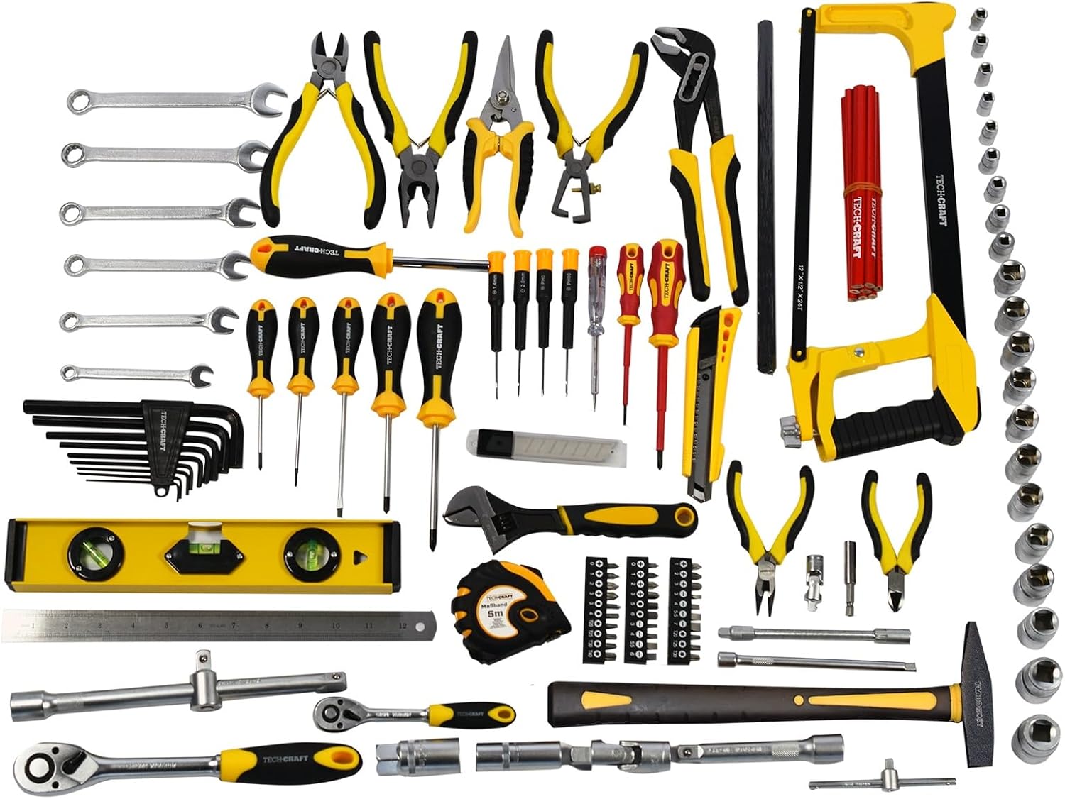 🔥 Angebote & Aktionen – Tool Box 130 Pieces | DIY Kit | Aluminium Tool Box | Tool Bag | Workshop Case | Weight Approx. 10 kg | Aluminium Case | 52 x 18 x 41 cm – Bild 5