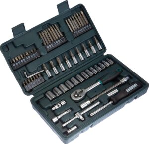 🚗 KFZ & Werkstatt – Mannesmann Socket Set/ CV-Steel/ VPA/ GS Approved (65 Pieces)