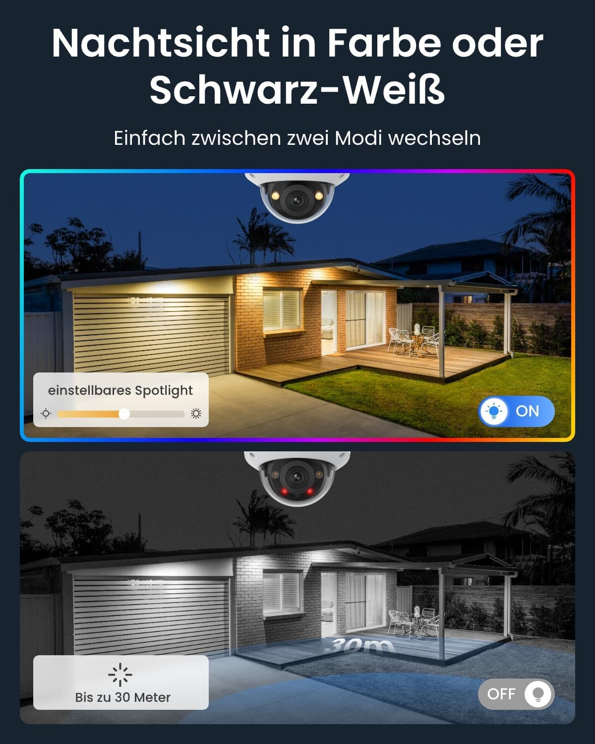 ⚡ Elektro & Technik – Reolink 12MP PoE-Überwachungskamera-Set mit 4x IK10 vandalensicheren Außenkameras, 145° Weitwinkel, Farbnachtsicht, Personen-/Fahrzeug-/Tiererkennung, 2-Wege-Audio, 8CH NVR mit 2TB HDD, RLK8-1200V4 – Bild 3