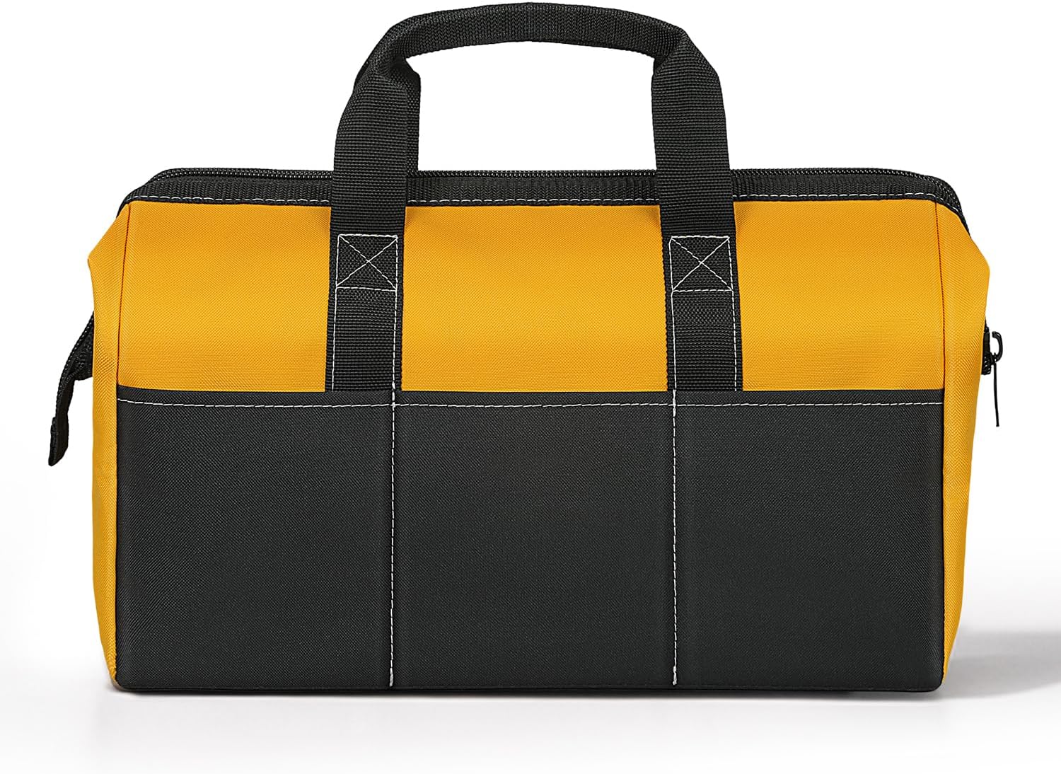 ⚒️ Bau & Montage – Große Werkzeugtasche, gelbe Werkzeugtaschen für Herren, strapazierfähig, 44 cm, grün, 1680D Polyester, ideal für Heimwerker und Handwerker – Bild 5