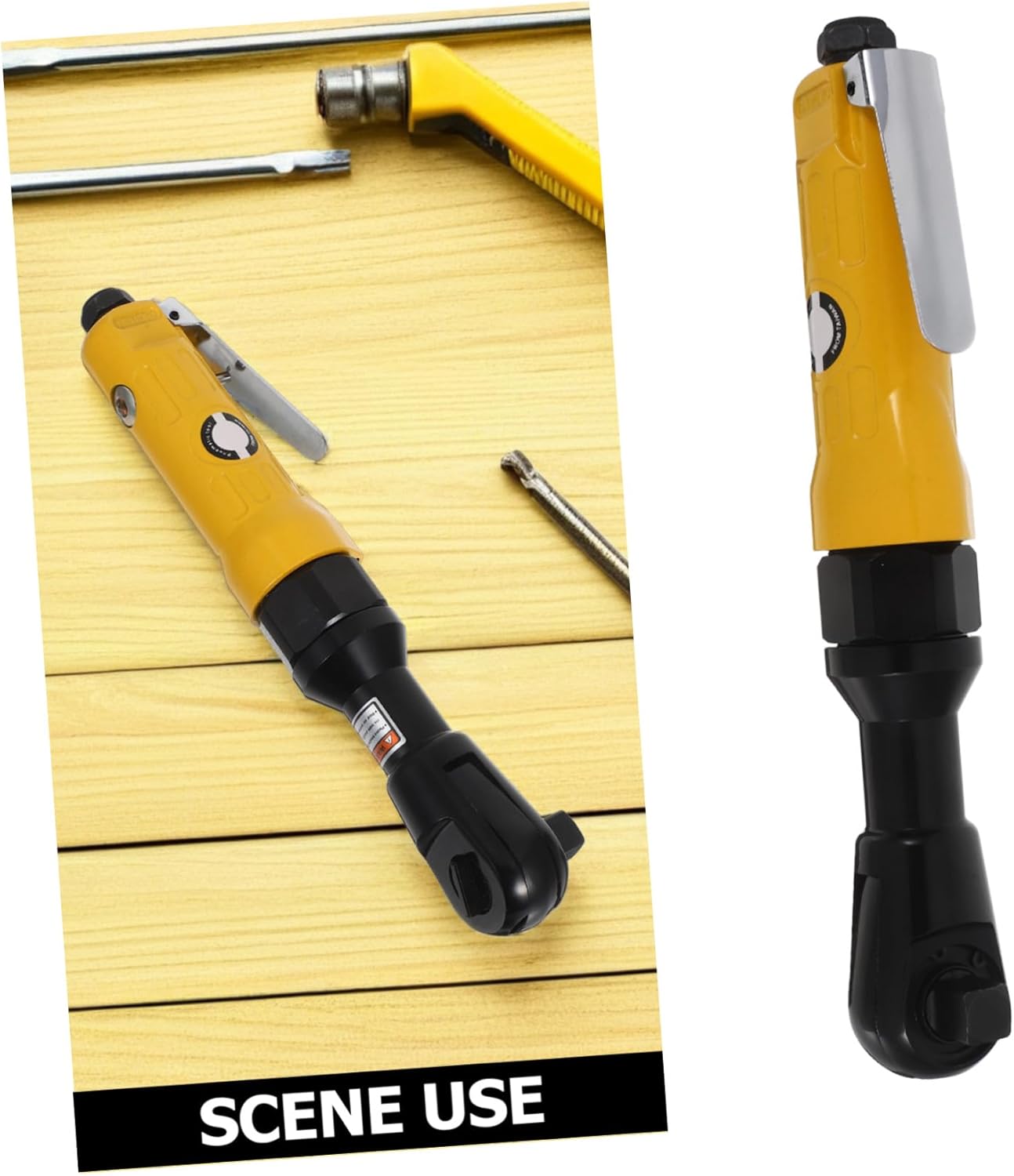 🚗 KFZ & Werkstatt – Operitacx Industrial Quality Pneumatic Car Wrench Professional Mechanic Tools DIY Car Ratchet Pneumatic Wrench for Cars – Bild 3